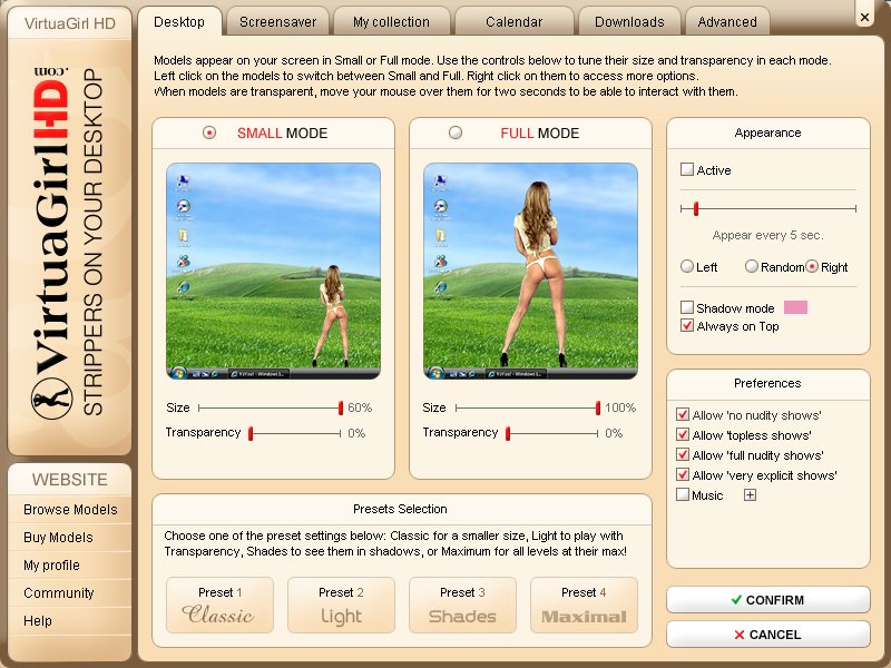 Virtual Girl Galleries